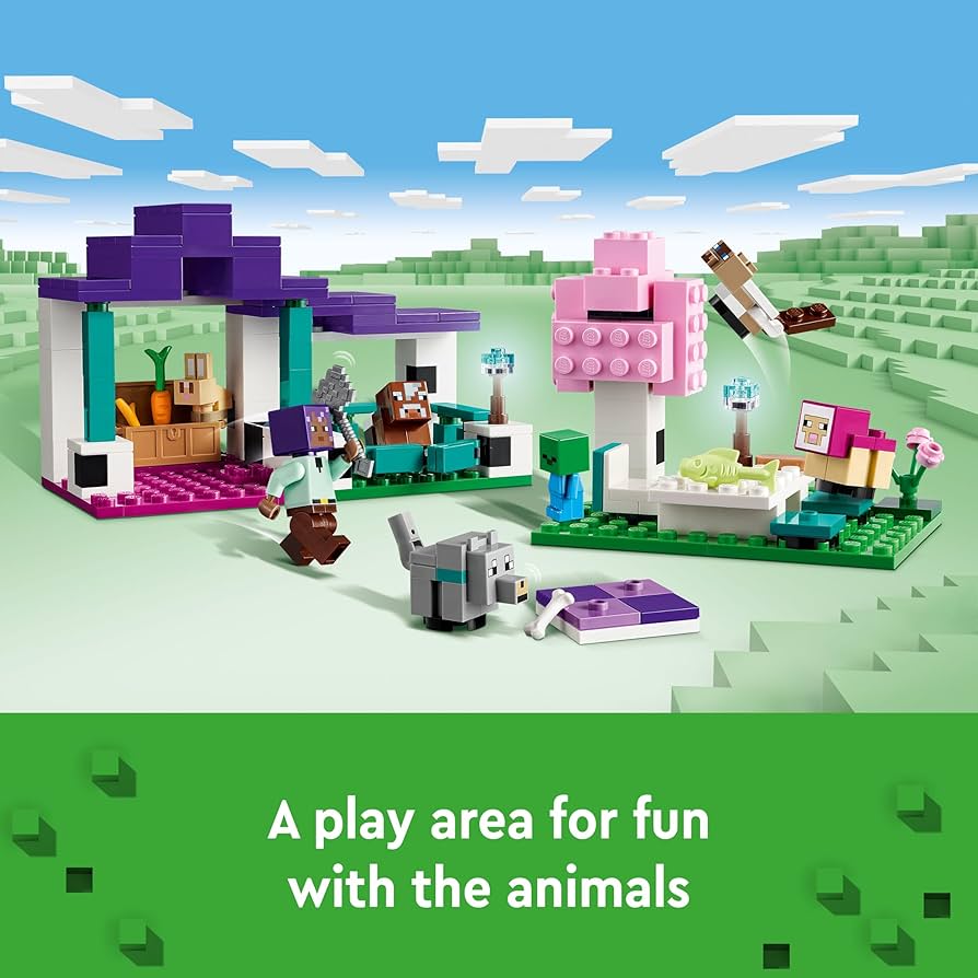 nyanco55様 Amazon.com: LEGO Minecraft The Animal Sanctuary